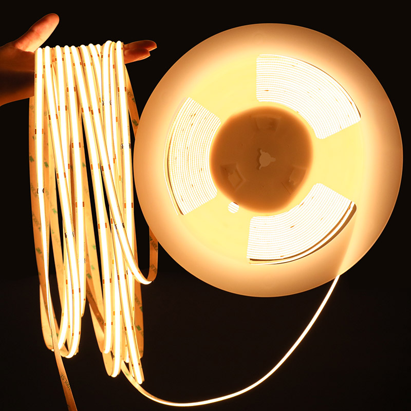 Dimmable Long 48V COB LED Strip Tape Lights from 5m to 30m Dimmable Long 48V COB LED Strip Tape Lights from 5m to 30m